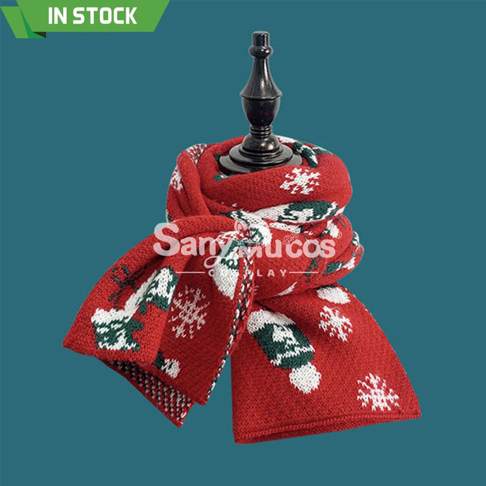 【In Stock】Christmas Cosplay Christmas Scarf Props 2# Prop