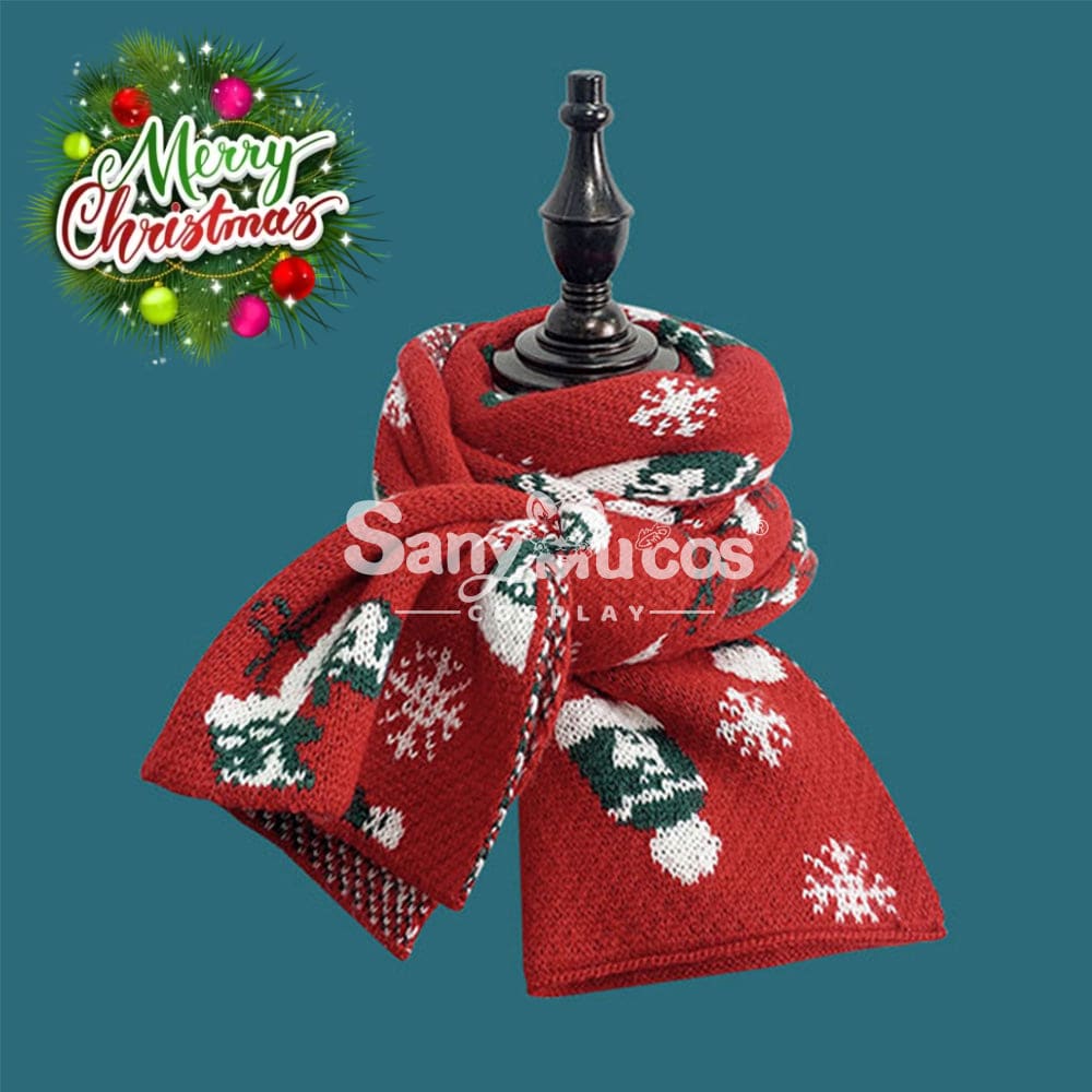 【In Stock】Christmas Cosplay Christmas Scarf Props 2# Prop