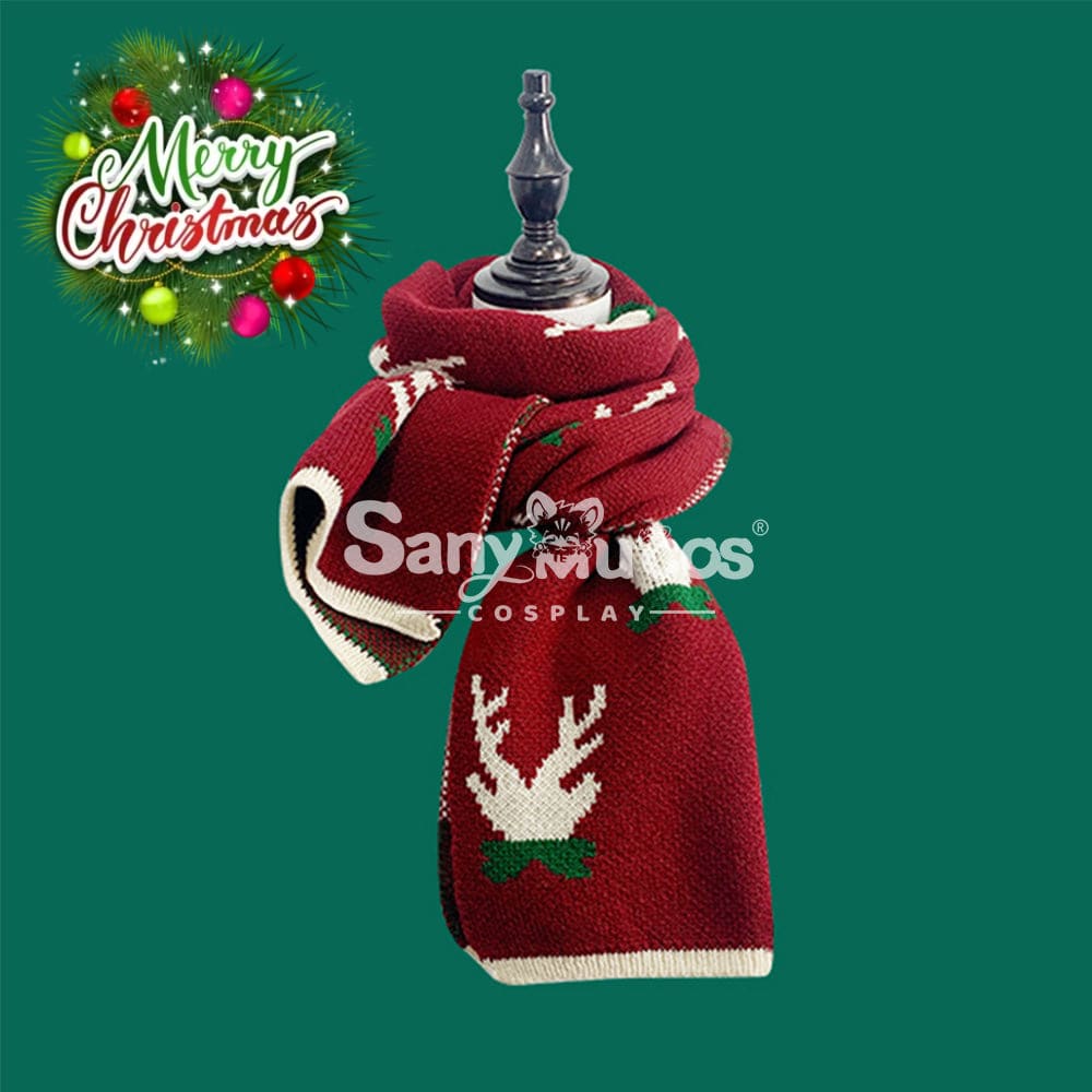 【In Stock】Christmas Cosplay Christmas Scarf Props 5# Prop