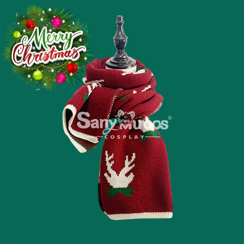 【In Stock】Christmas Cosplay Christmas Scarf Props 5# Prop