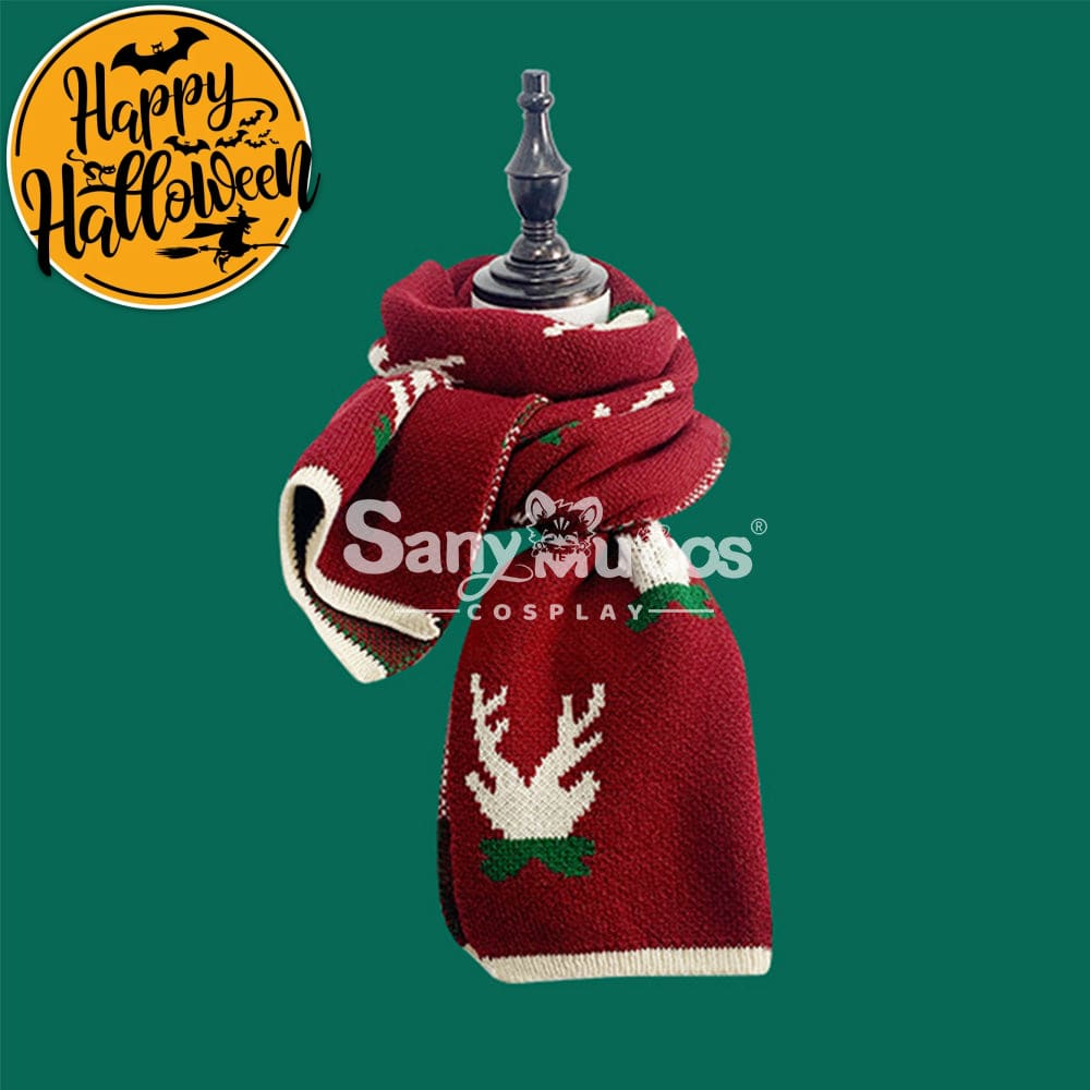 【In Stock】Christmas Cosplay Christmas Scarf Props 5# Prop