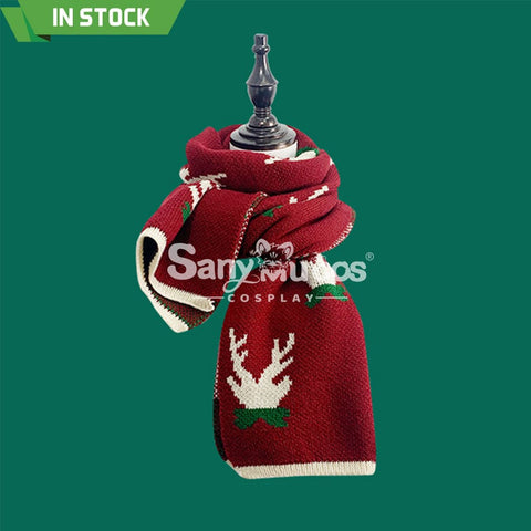 【In Stock】Christmas Cosplay Christmas Scarf Props 5# Prop