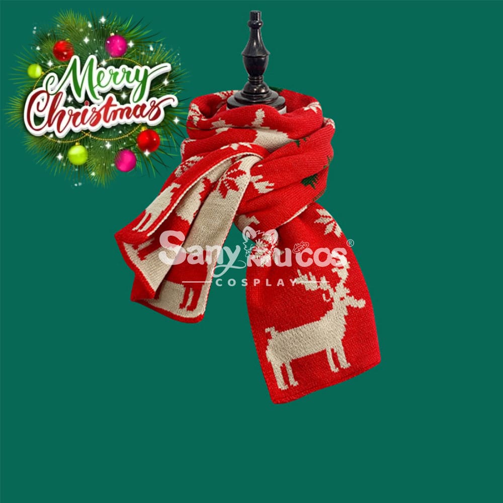 【In Stock】Christmas Cosplay Christmas Scarf Props 6# Prop