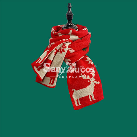 【In Stock】Christmas Cosplay Christmas Scarf Props 6# Prop