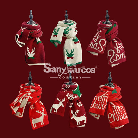 【In Stock】Christmas Cosplay Christmas Scarf Props Prop