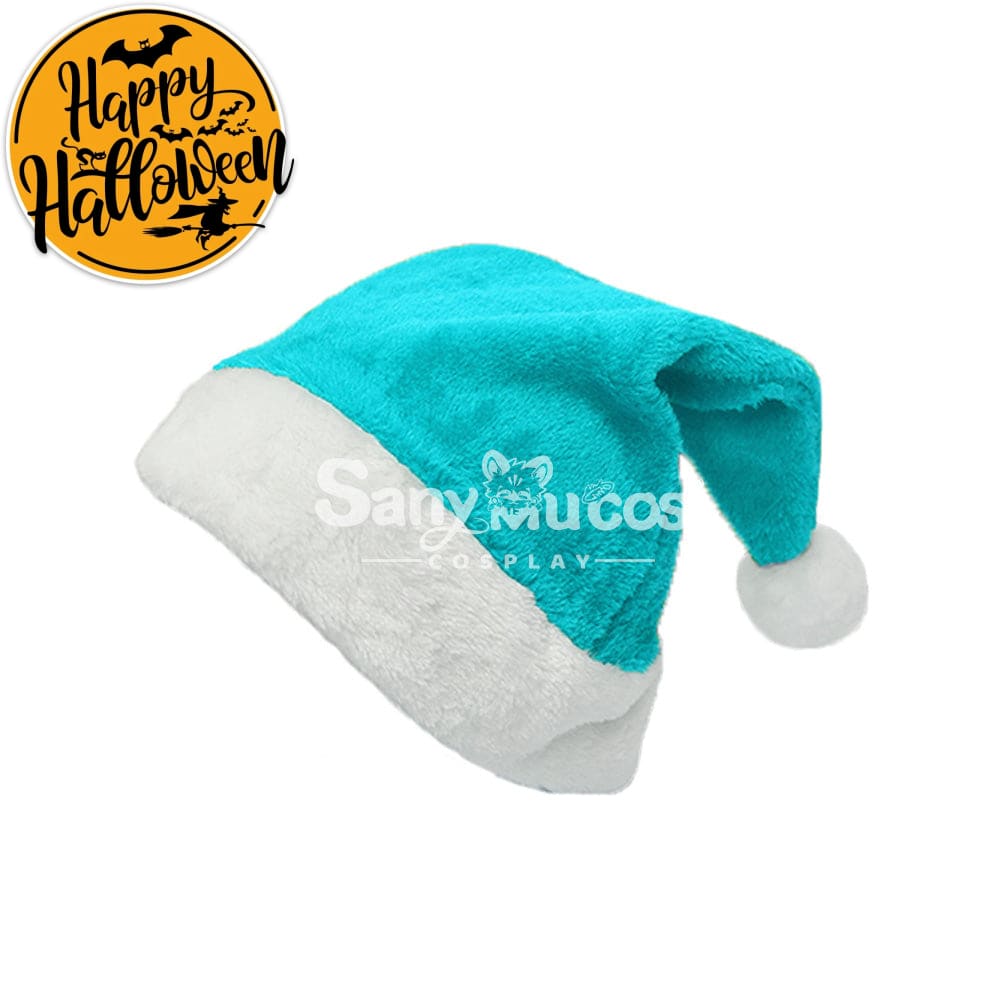 【In Stock】Christmas Cosplay Short Velvet Santa Hat Props Shoes Boots