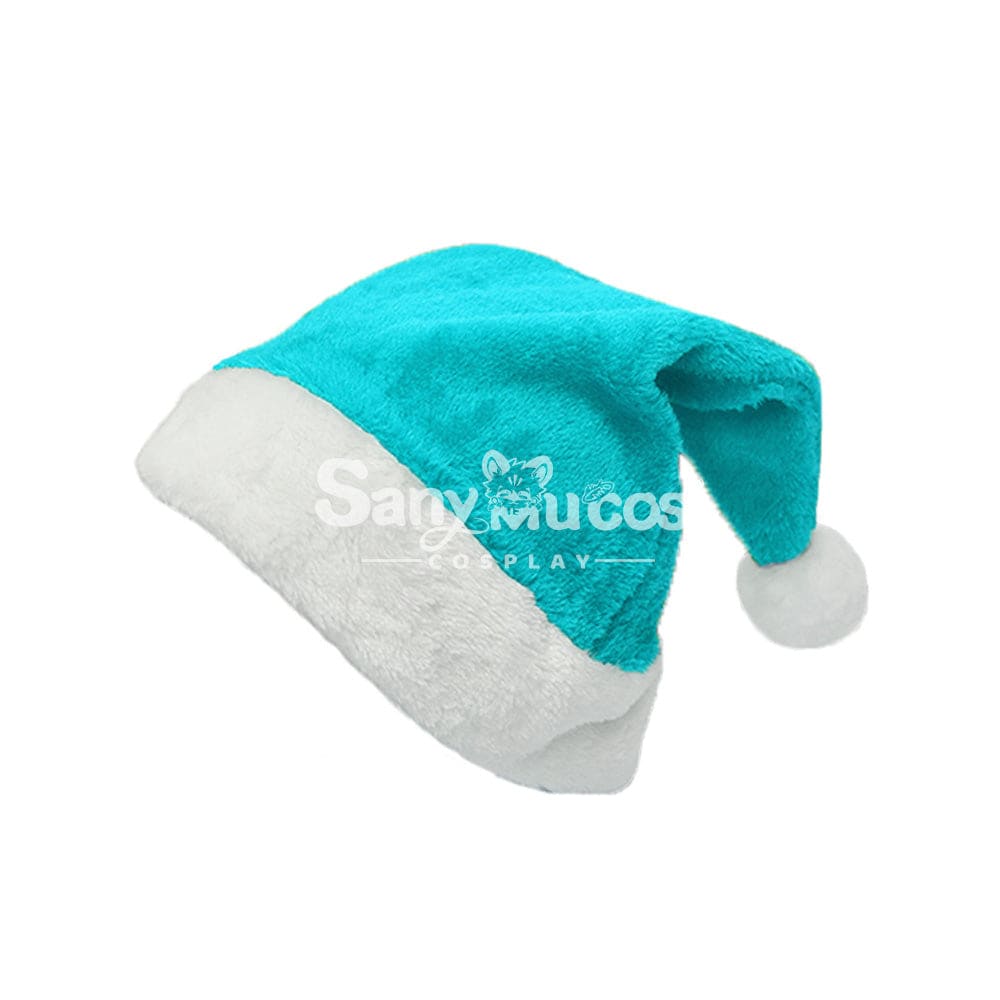 【In Stock】Christmas Cosplay Short Velvet Santa Hat Props Shoes Boots