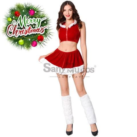 【In Stock】Christmas Cosplay Christmas Skirt Set Costume Costumes