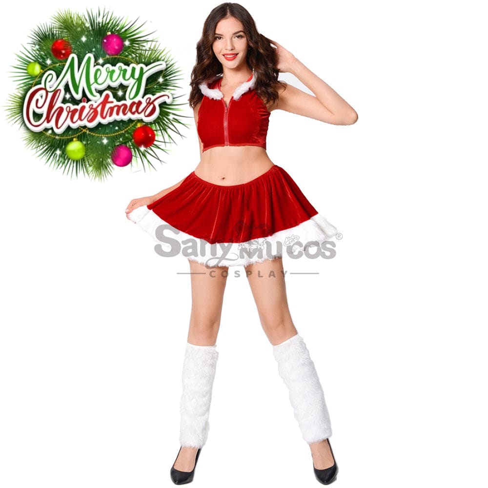 【In Stock】Christmas Cosplay Christmas Skirt Set Costume Costumes