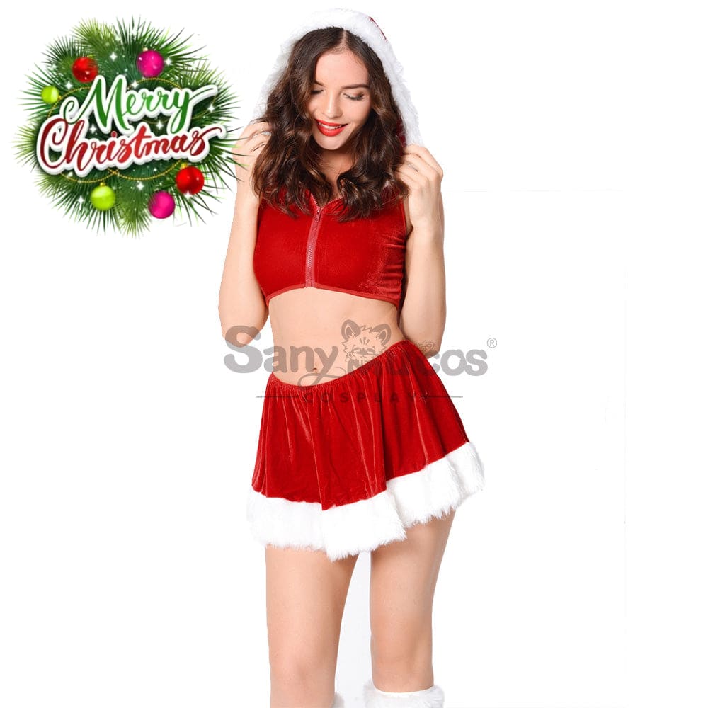 【In Stock】Christmas Cosplay Christmas Skirt Set Costume Costumes