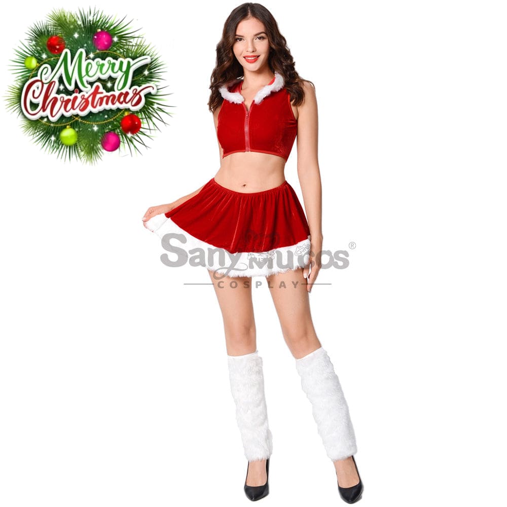 【In Stock】Christmas Cosplay Christmas Skirt Set Costume Costumes