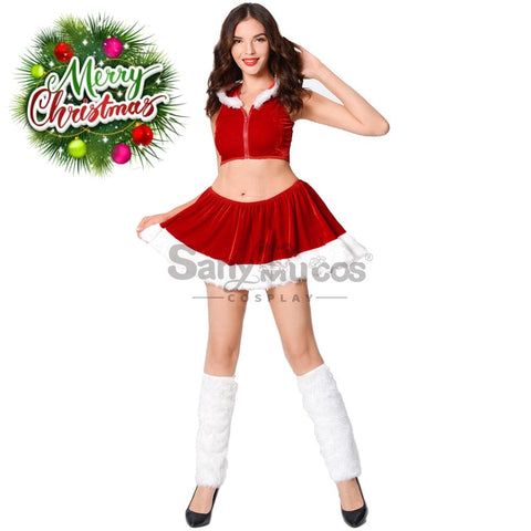 【In Stock】Christmas Cosplay Christmas Skirt Set Costume Costumes