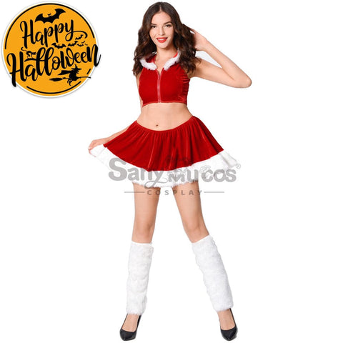 【In Stock】Christmas Cosplay Christmas Skirt Set Costume Costumes