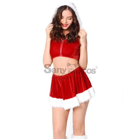 【In Stock】Christmas Cosplay Christmas Skirt Set Costume Costumes
