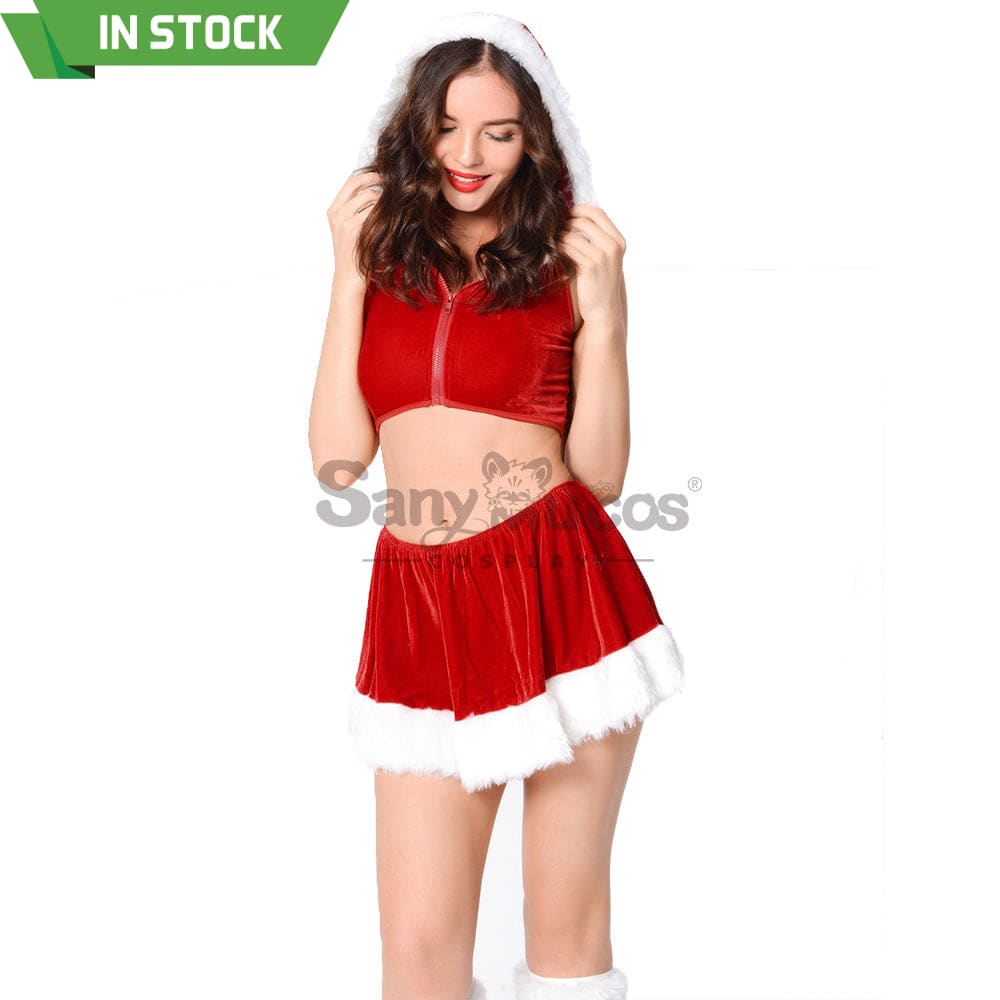 【In Stock】Christmas Cosplay Christmas Skirt Set Costume Costumes