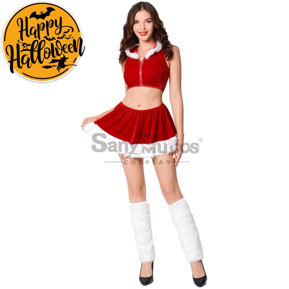 【In Stock】Christmas Cosplay Christmas Skirt Set Costume Costumes