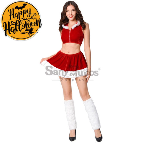 【In Stock】Christmas Cosplay Christmas Skirt Set Costume Costumes