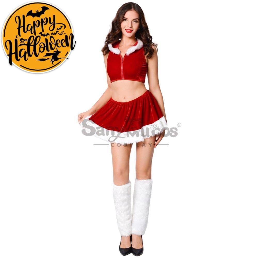 【In Stock】Christmas Cosplay Christmas Skirt Set Costume Costumes