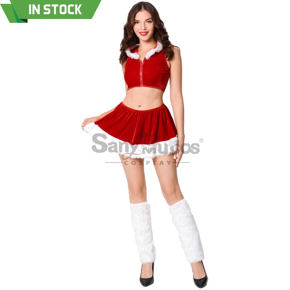 【In Stock】Christmas Cosplay Christmas Skirt Set Costume Costumes