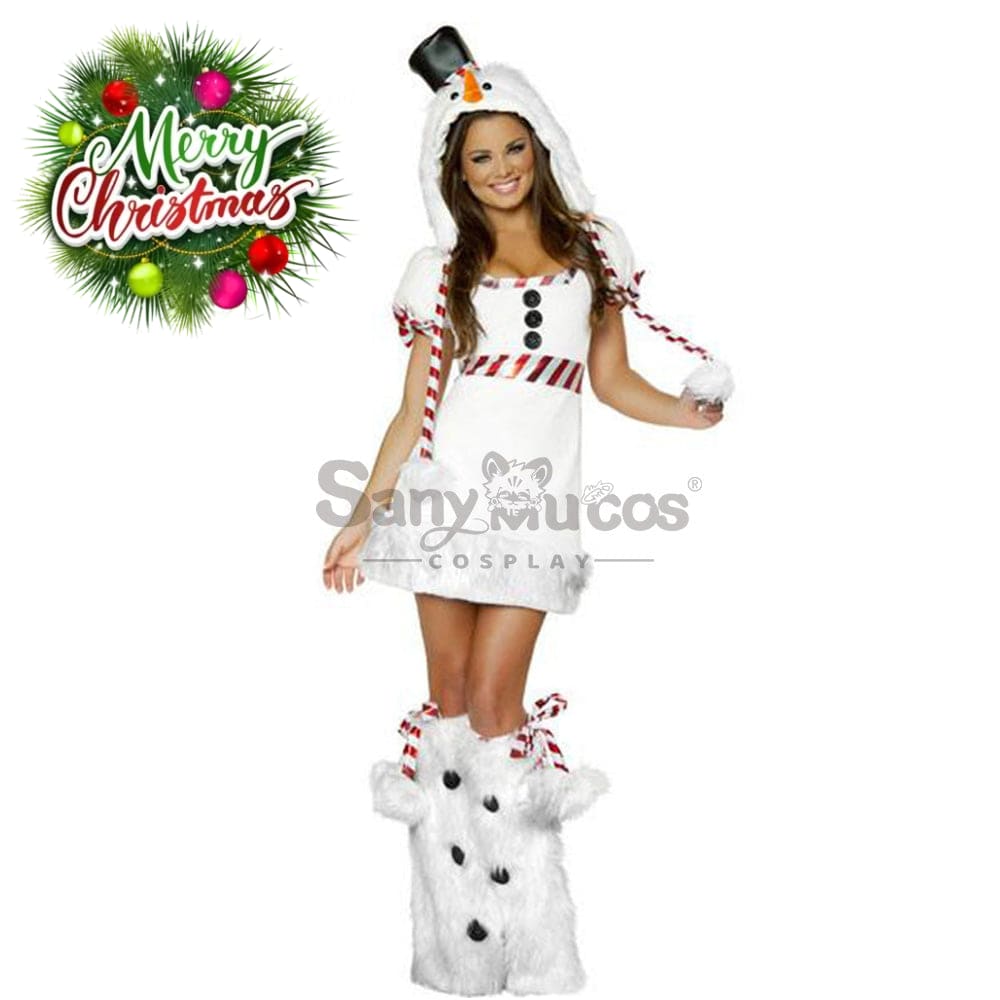 【In Stock】Christmas Cosplay Snowman Costume Costumes