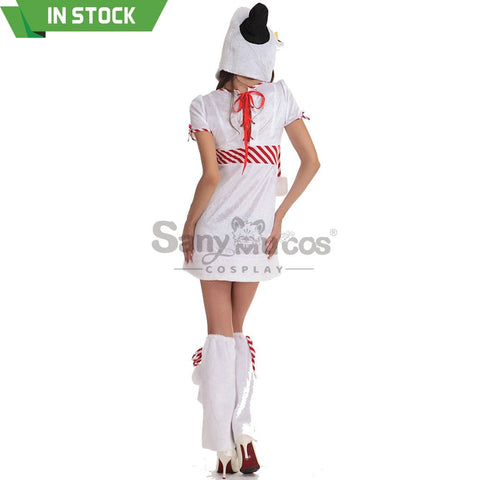 【In Stock】Christmas Cosplay Snowman Costume Costumes