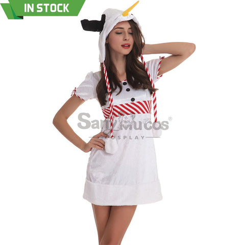 【In Stock】Christmas Cosplay Snowman Costume Costumes