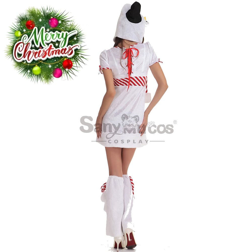 【In Stock】Christmas Cosplay Snowman Costume Costumes