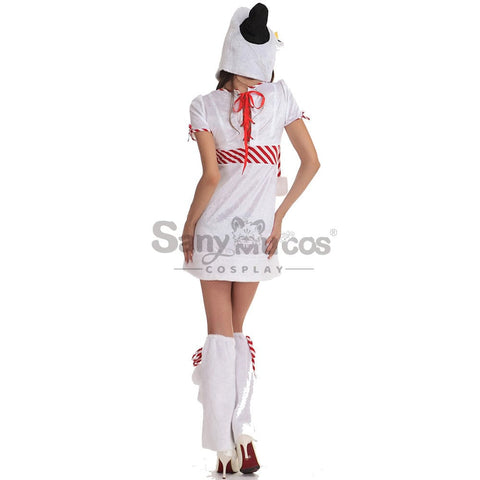 【In Stock】Christmas Cosplay Snowman Costume Costumes