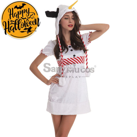 【In Stock】Christmas Cosplay Snowman Costume Costumes