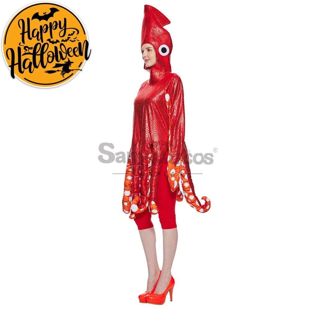 【In Stock】Christmas Cosplay Squid Costume Costumes