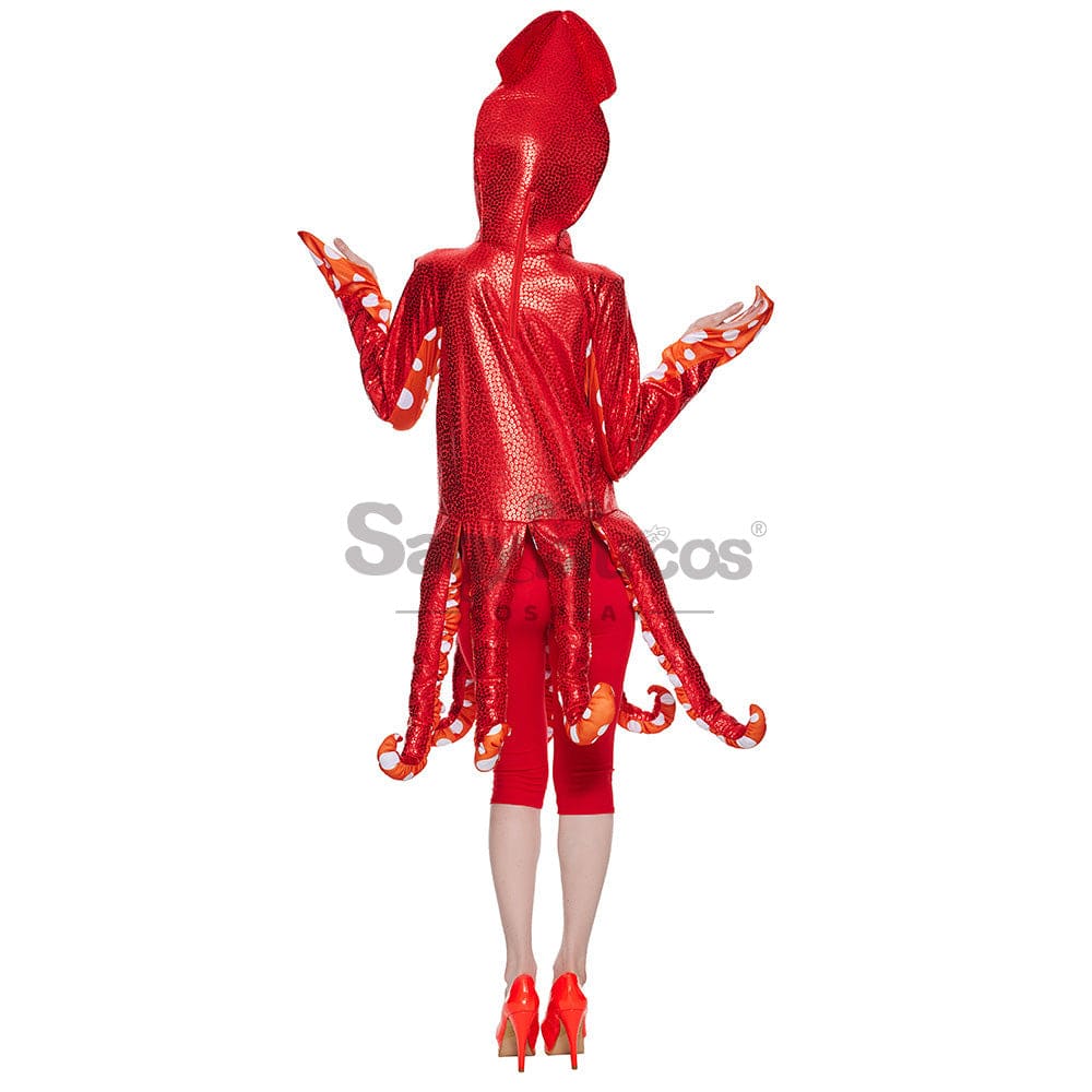 【In Stock】Christmas Cosplay Squid Costume Costumes