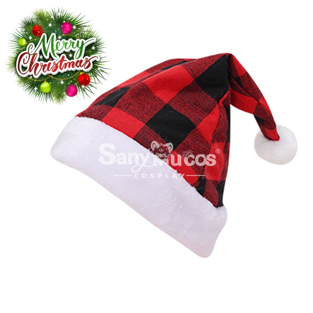 【In Stock】Christmas Cosplay Super Soft Santa Hat Props #2 Prop