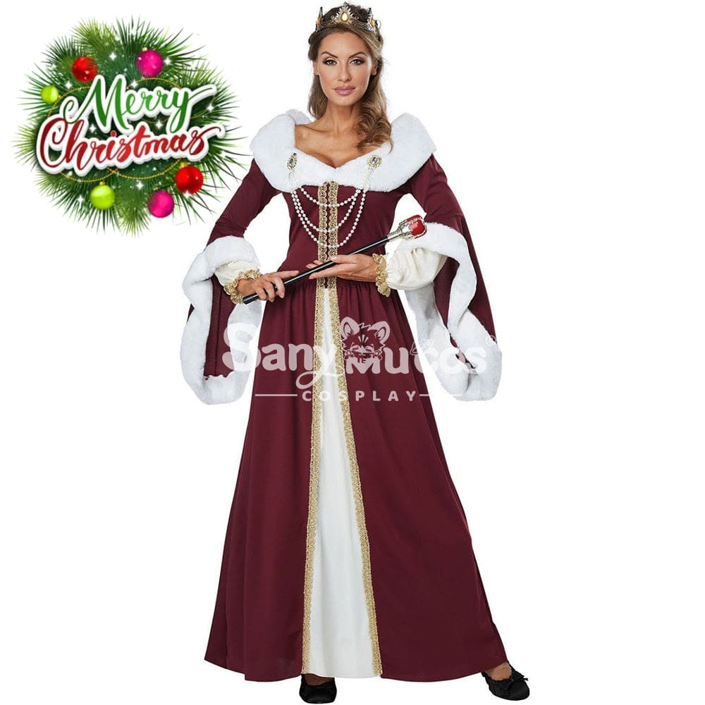 【In Stock】Christmas Cosplay The Queen Costume Costumes