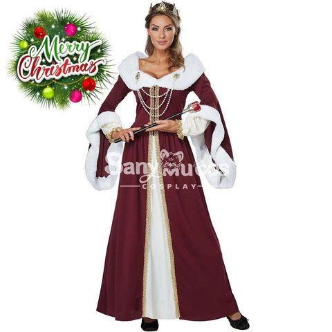 【In Stock】Christmas Cosplay The Queen Costume Costumes