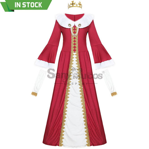 【In Stock】Christmas Cosplay The Queen Costume Costumes