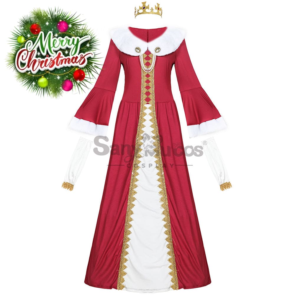 【In Stock】Christmas Cosplay The Queen Costume Costumes