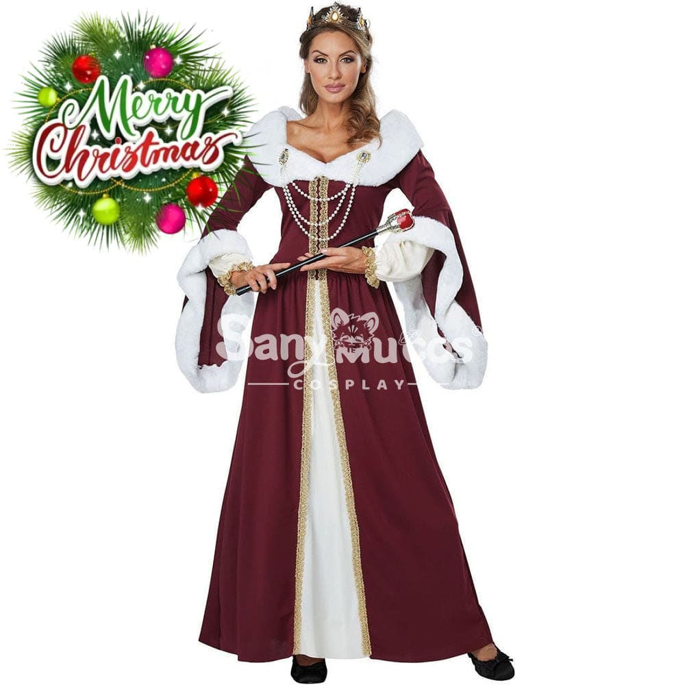 【In Stock】Christmas Cosplay The Queen Costume Costumes