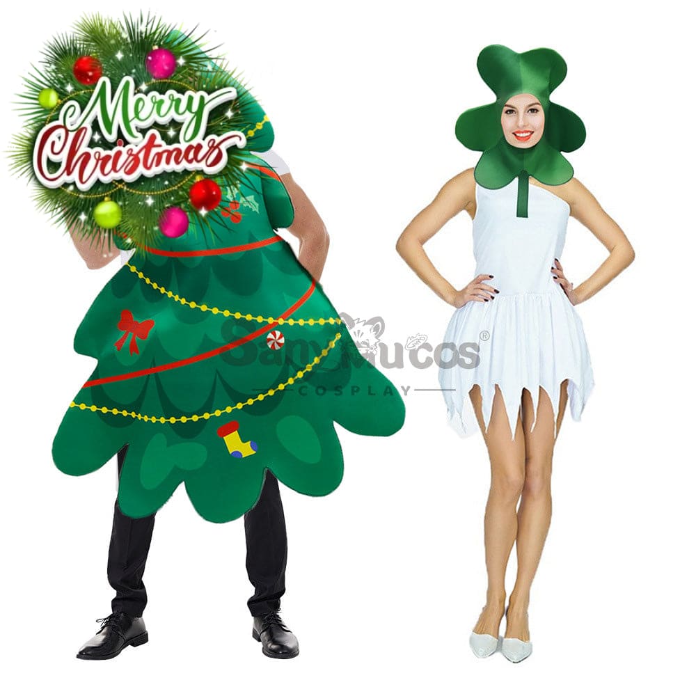 【In Stock】Christmas Cosplay Christmas Tree/Clover Costume Costumes