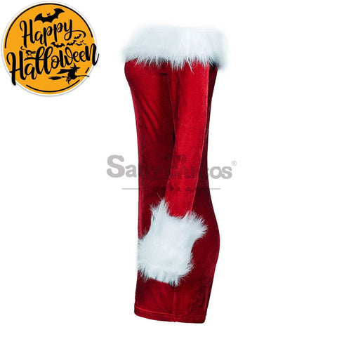 【In Stock】Christmas Cosplay Tube Top Dress Costume Costumes