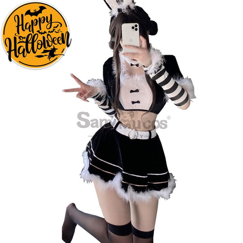 【In Stock】Christmas Cosplay Two-Piece Bunny Girl Suit Costume Costumes