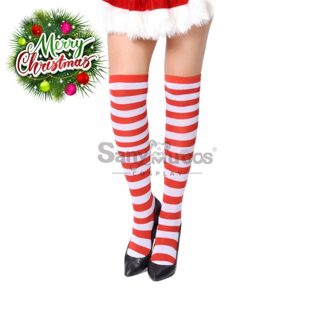 【In Stock】Christmas Cosplay Two Piece Dress Costume Costumes