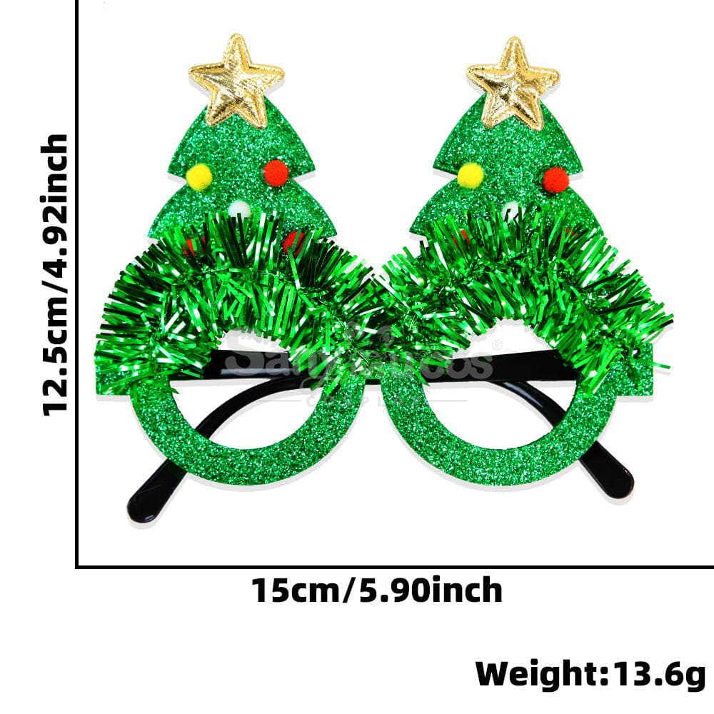 【In Stock】Christmas Glasses Party Decorations A Cosplay Prop