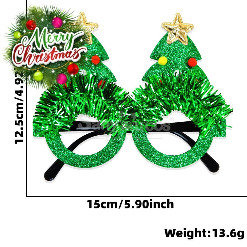 【In Stock】Christmas Glasses Party Decorations A Cosplay Prop