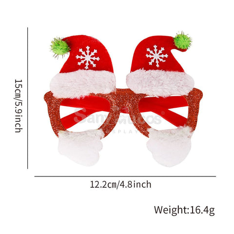 【In Stock】Christmas Glasses Party Decorations B Cosplay Prop