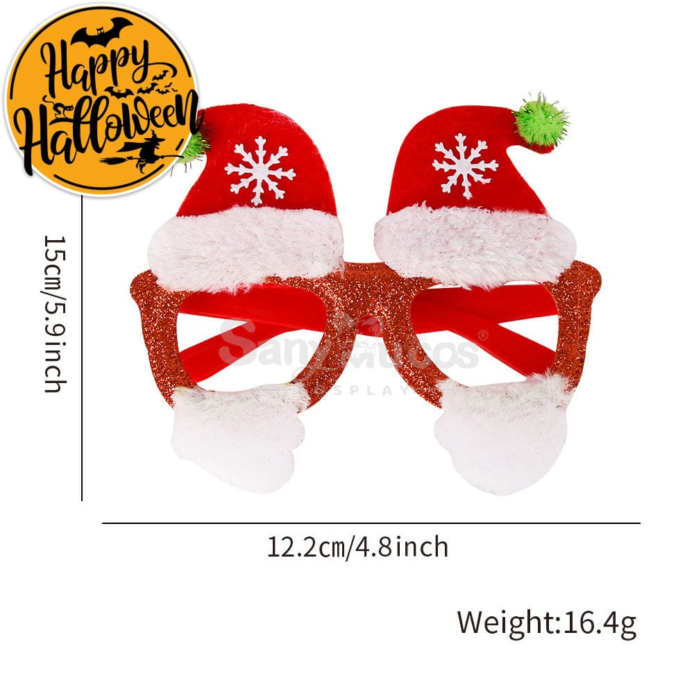 【In Stock】Christmas Glasses Party Decorations B Cosplay Prop