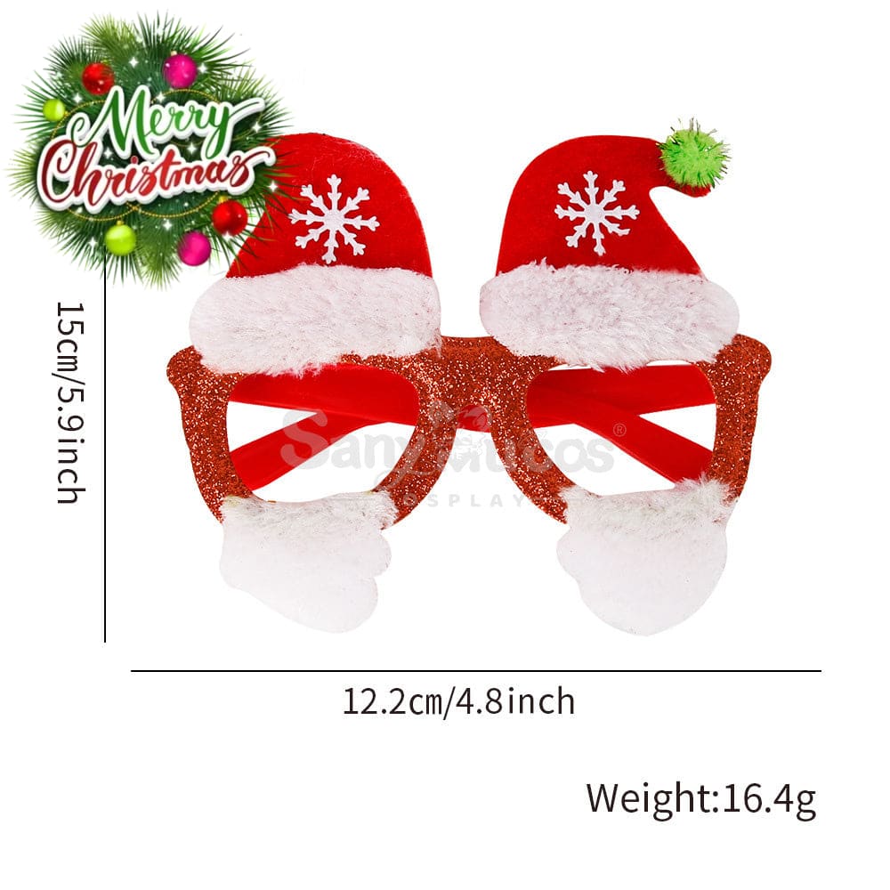 【In Stock】Christmas Glasses Party Decorations B Cosplay Prop