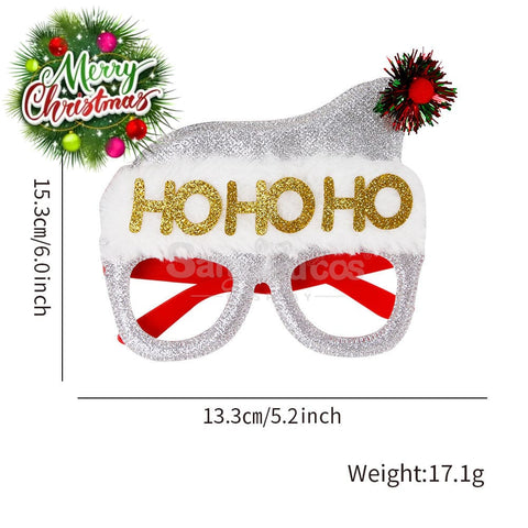 【In Stock】Christmas Glasses Party Decorations D Cosplay Prop