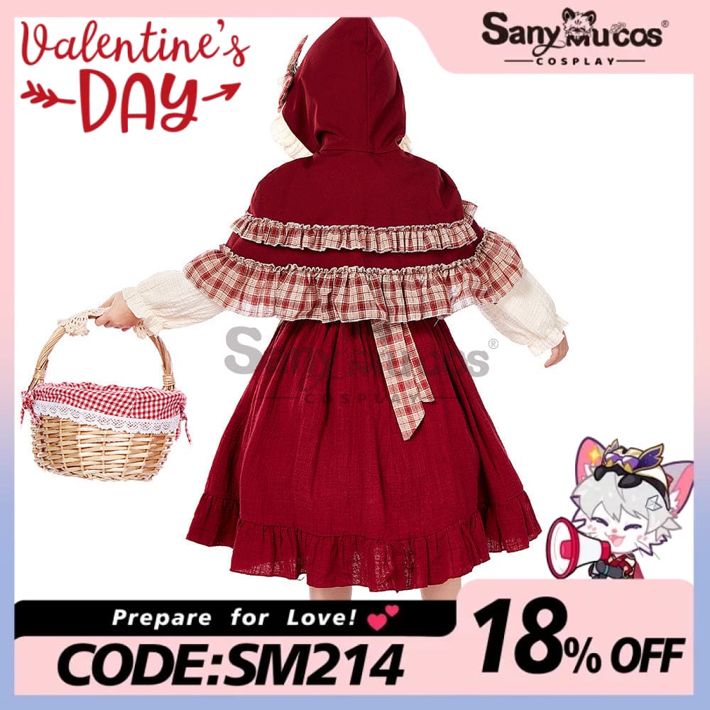 【In Stock】Christmas/Halloween Cosplay Lolita Red Riding Hood Costume Kid Size Costumes