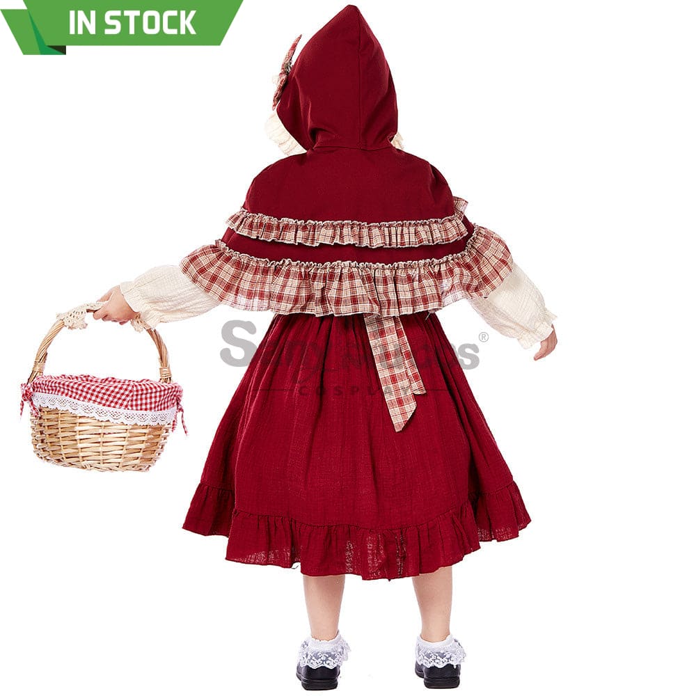 【In Stock】Christmas/Halloween Cosplay Lolita Red Riding Hood Costume Kid Size Costumes