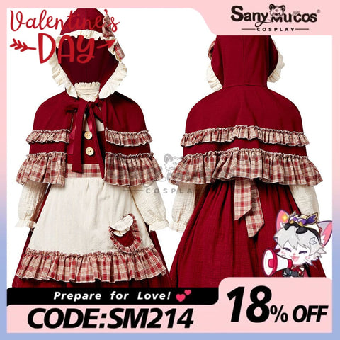 【In Stock】Christmas/Halloween Cosplay Lolita Red Riding Hood Costume Kid Size Costumes